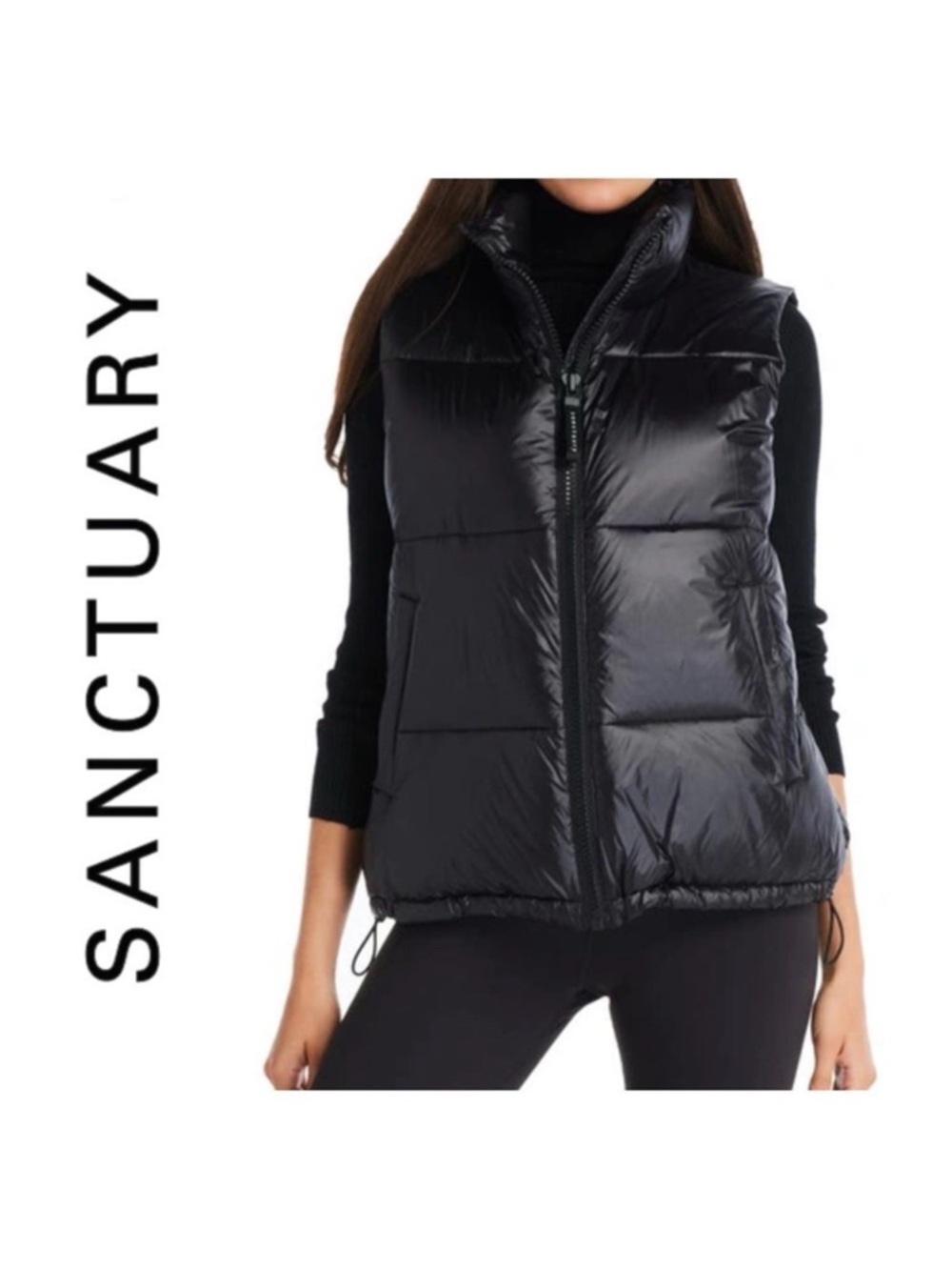 Sanctuary Aritzia Puffer Up Premium Down Vest As New - XL